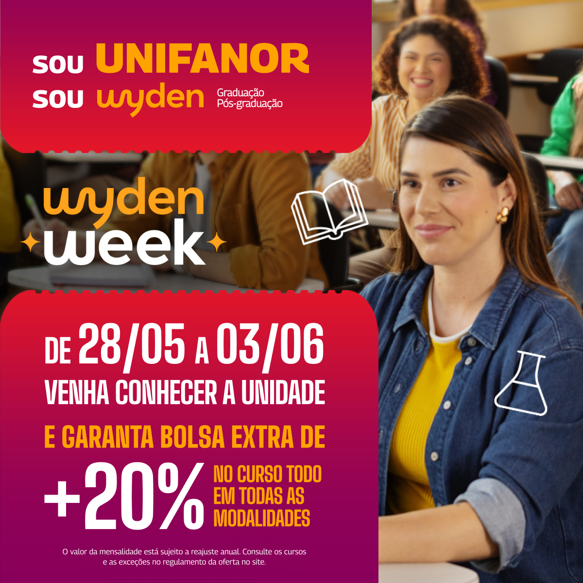 Seu futuro pode começar antes da faculdade na Unifanor