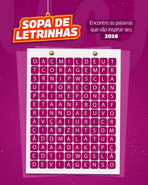 ✨ Que palavras definem seus desejos para 2026? ✨