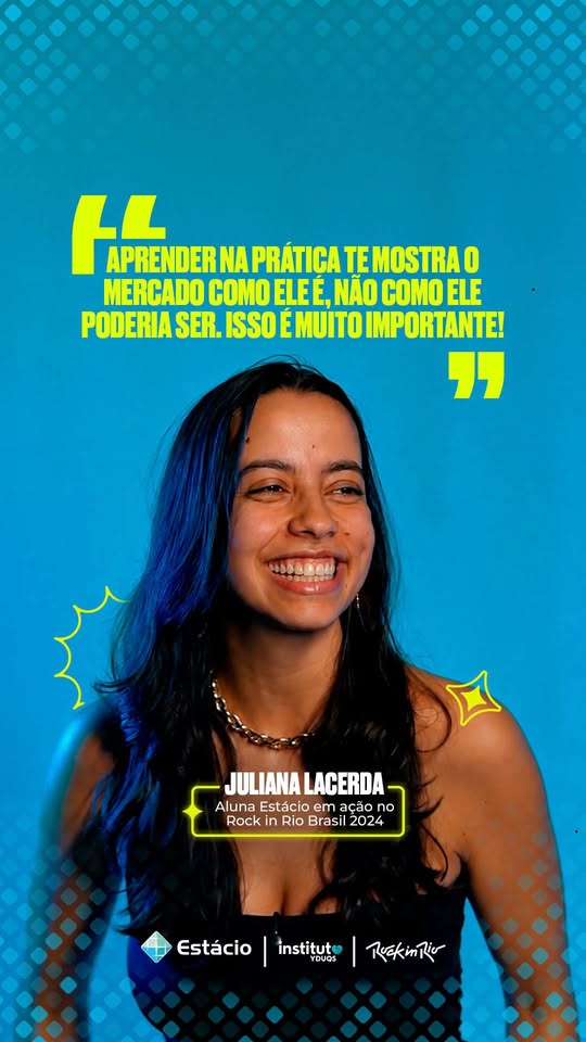 “A gente começa como aluno e lá dentro a gente é visto como profissional.” 