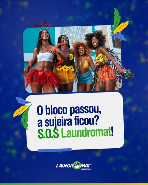 Suor, calor e muita história pra contar 🎭 Aqui você lava tudo rápido e sem complicação