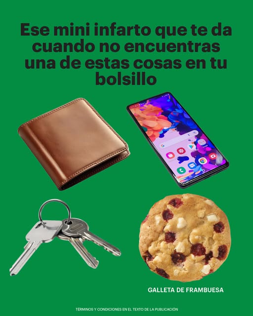 ¡Uy, qué miedo! Si la probaste, ya es fija. ¡Ven por tu galleta de frambuesa y desbloquea una nueva pasión! 