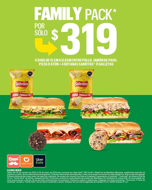 Subway Mexicali (BAJA CALIFORNIA) Restaurante FastFood