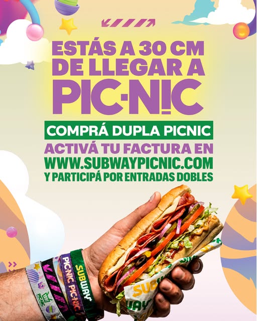 Subway® te lleva a disfrutar el festival que hace vibrar a Costa Rica. 🤘