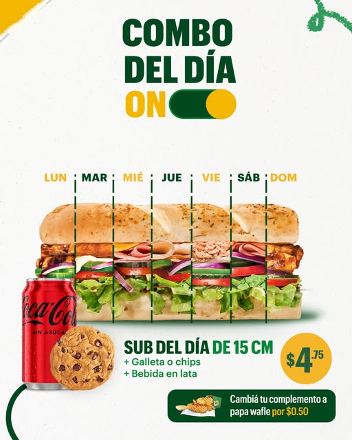 Hoy el Combo del Día se roba todas las miradas. 😍