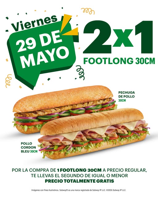 Tu yo de hoy merece un Footlong…