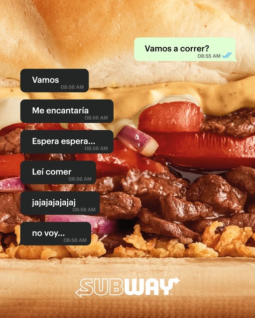 Hagamos ambas. ¿Quién se apunta para correr y comer?