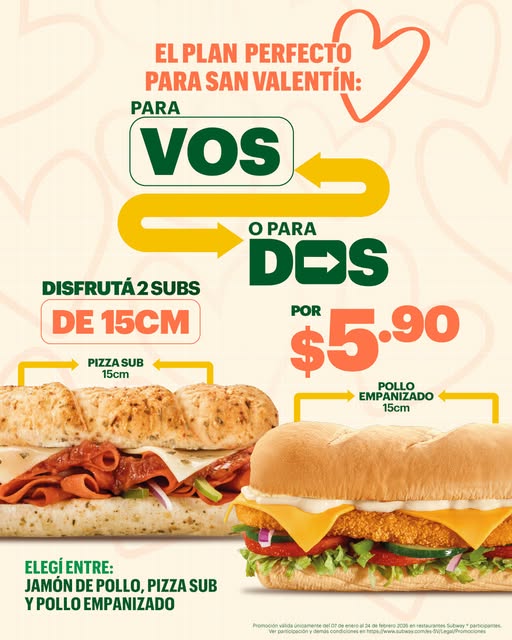 ¡Para vos o para dos! La mejor promo para sorprender a tu persona fav. 💚🥰