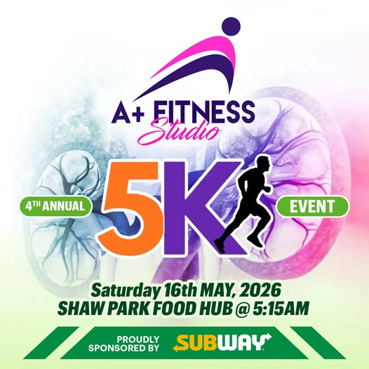 ๐ฏ SUBWAY, the official training restaurant of athletes everywhere, is a proud sponsor of the A+ FITNESS STUDIO 4th ANNUAL 5K EVERNT