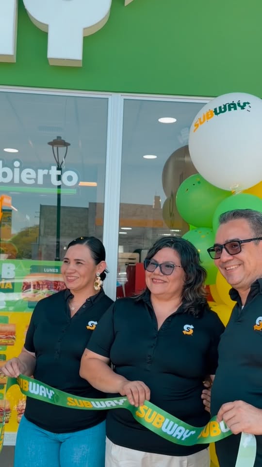 🎉 ¡Hoy celebramos la gran apertura oficial de Subway El Encuentro San Francisco Gotera! 🤩
