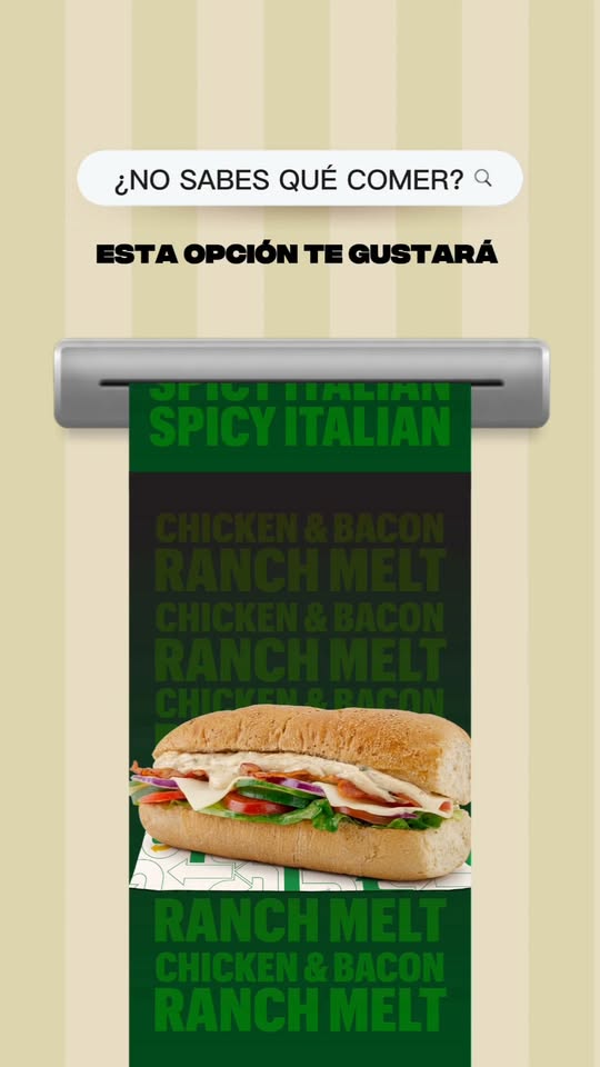🥪🤔 ¿No sabes qué comer hoy?
