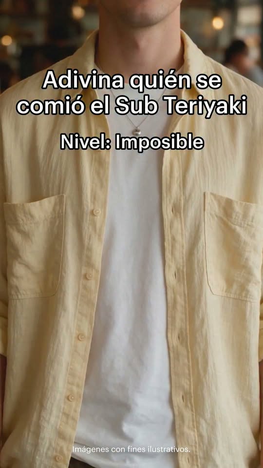 El Teriyaki tiene ese no sé qué, que delata siempre