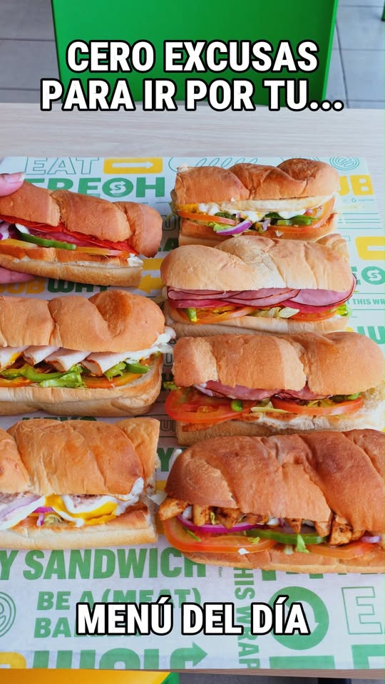 Cero excusas para no darte ese antojo. 👀🥪💚