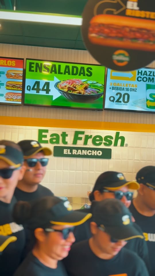 ¡YA ABRIMOS SUBWAY EL RANCHO!