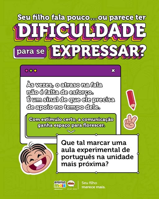Ler com fluidez, escrever com confiança e interpretar com clareza.