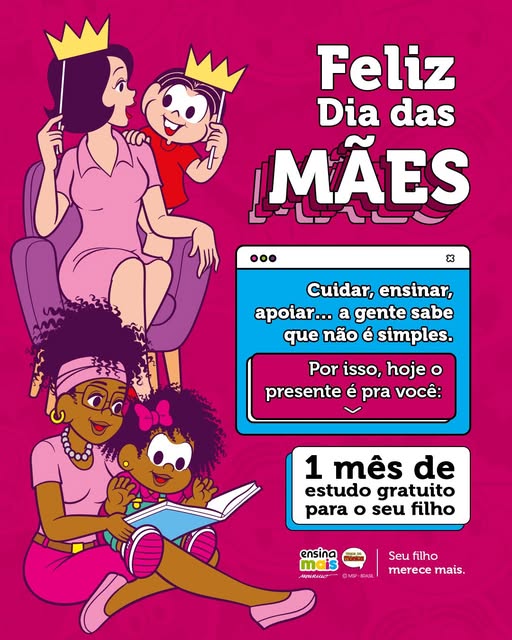 Ser mãe é dar conta de mil coisas…