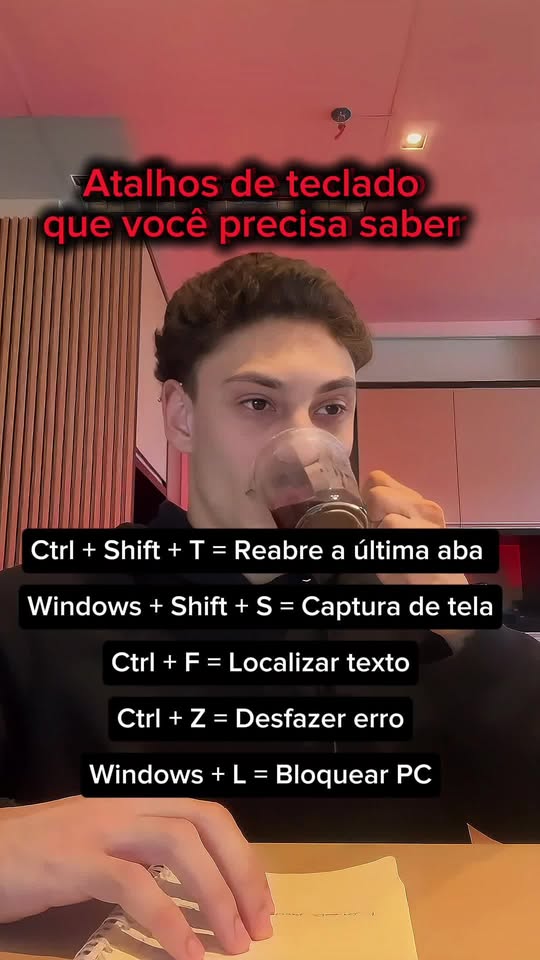 Chega de perder tempo usando o mouse!